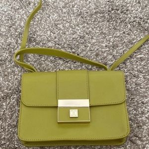Coccinelle green crossbody/handbag